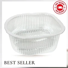 Universal Disposable Pedi Bath Liners, Clear, 100-Count, Extra Thick