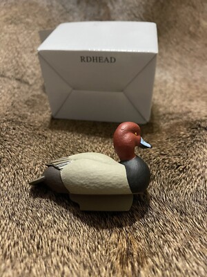 NEW Jett Brunet Ducks unlimited miniature Red Head 2013 #14
