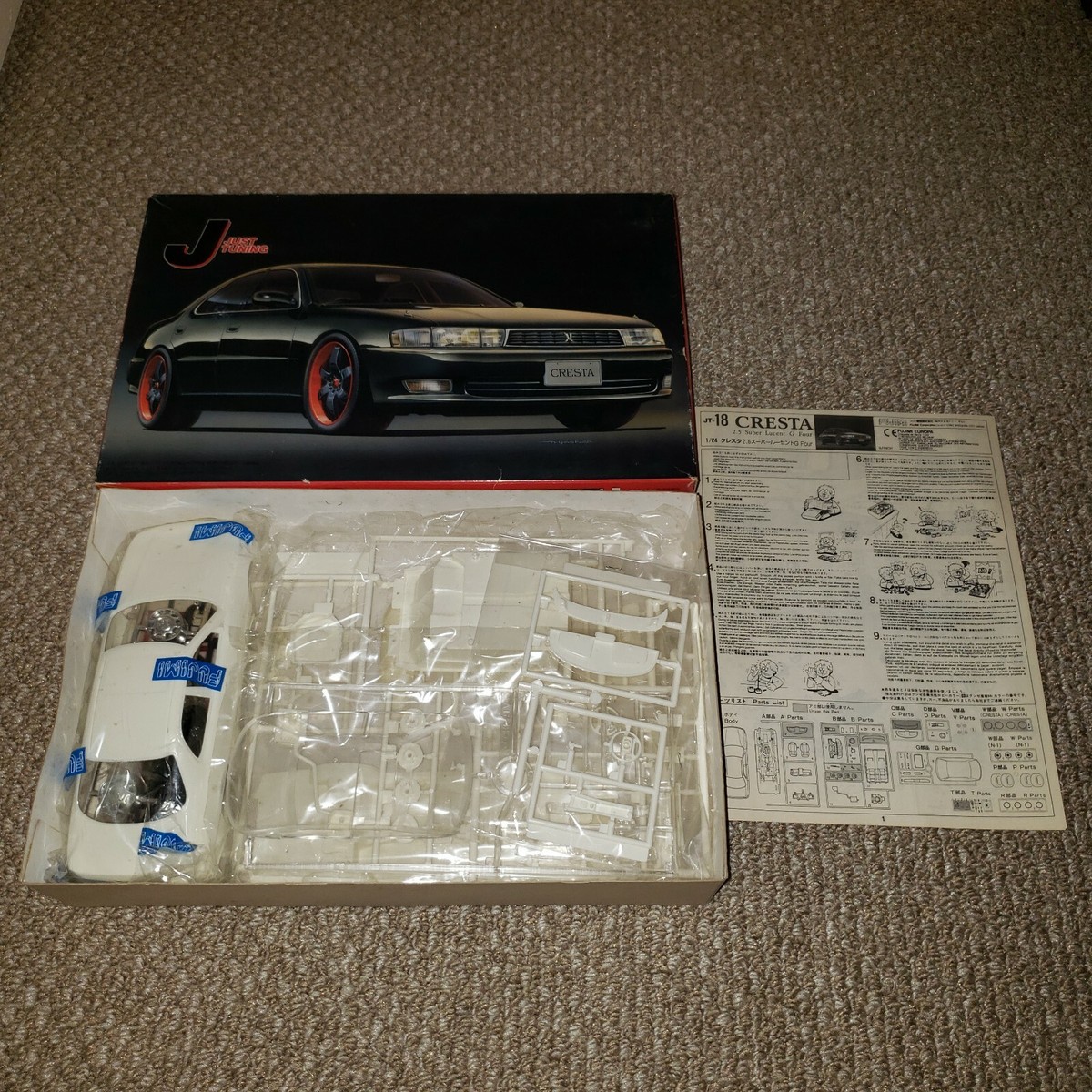 Fujimi 1/24 Toyota Cresta 2.5 Super Lucent G Four Just