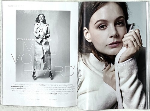 ELLE Magazine UK | November 2015 | Carey Mulligan - Picture 9 of 23