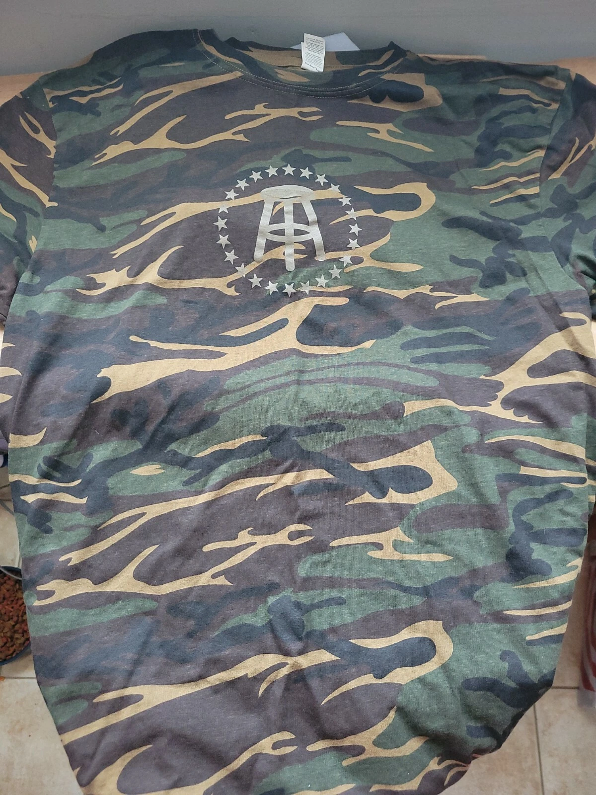 barstool sports camp large t shirt