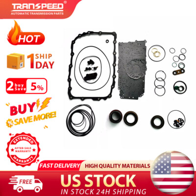 6L80E 6L90E Transmission Overhaul Rebuild Kit Gasket Seals Rings for GM CADILLAC