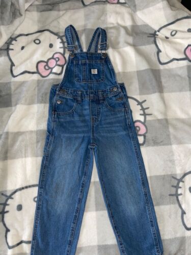 Old Navy Overalls Children's Size 10-11 Medium Wash Denim - Picture 1 of 6