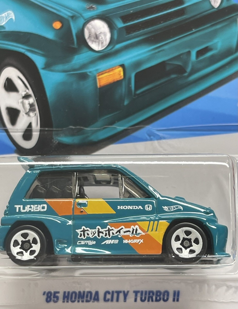 2025 Hot Wheels '85 Honda City Turbo II Green #141 J-Imports Case