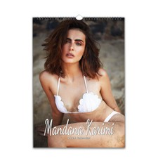 Sexy Mandana Karimi Full Photo 2027/28 personalised Calendar choose start month