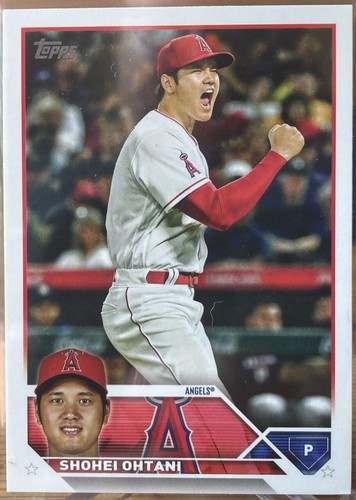 2023 Topps Series 1 #17 Shoehorn Ohtani Los Angeles Angels