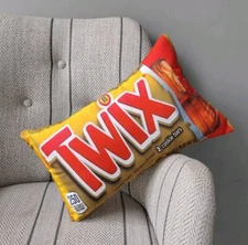 Twix Pillow,Ornament Toys,Novelty pillow,Food shaped pillow,Couch Pillow