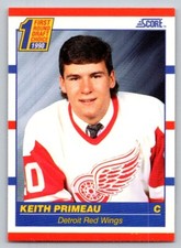 1990-91 Score - First Round Draft Choice Keith Primeau #436 (RC)