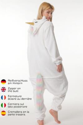 Lifeye Erwachsenen-Jumpsuit Batik-Pyjama Mit Kapuze – Aus Weichem Fleece, Unisex, Für Zuhause & Cosplay