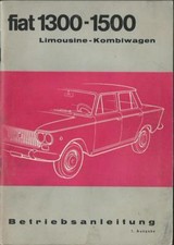 FIAT 1300 1500 Manuale Uso e Manutenzione Manuale Bordo BA