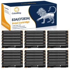 30-PK CF283A High Yield Toner For HP 83A LaserJet Pro M201dw M225dw M127fw Black