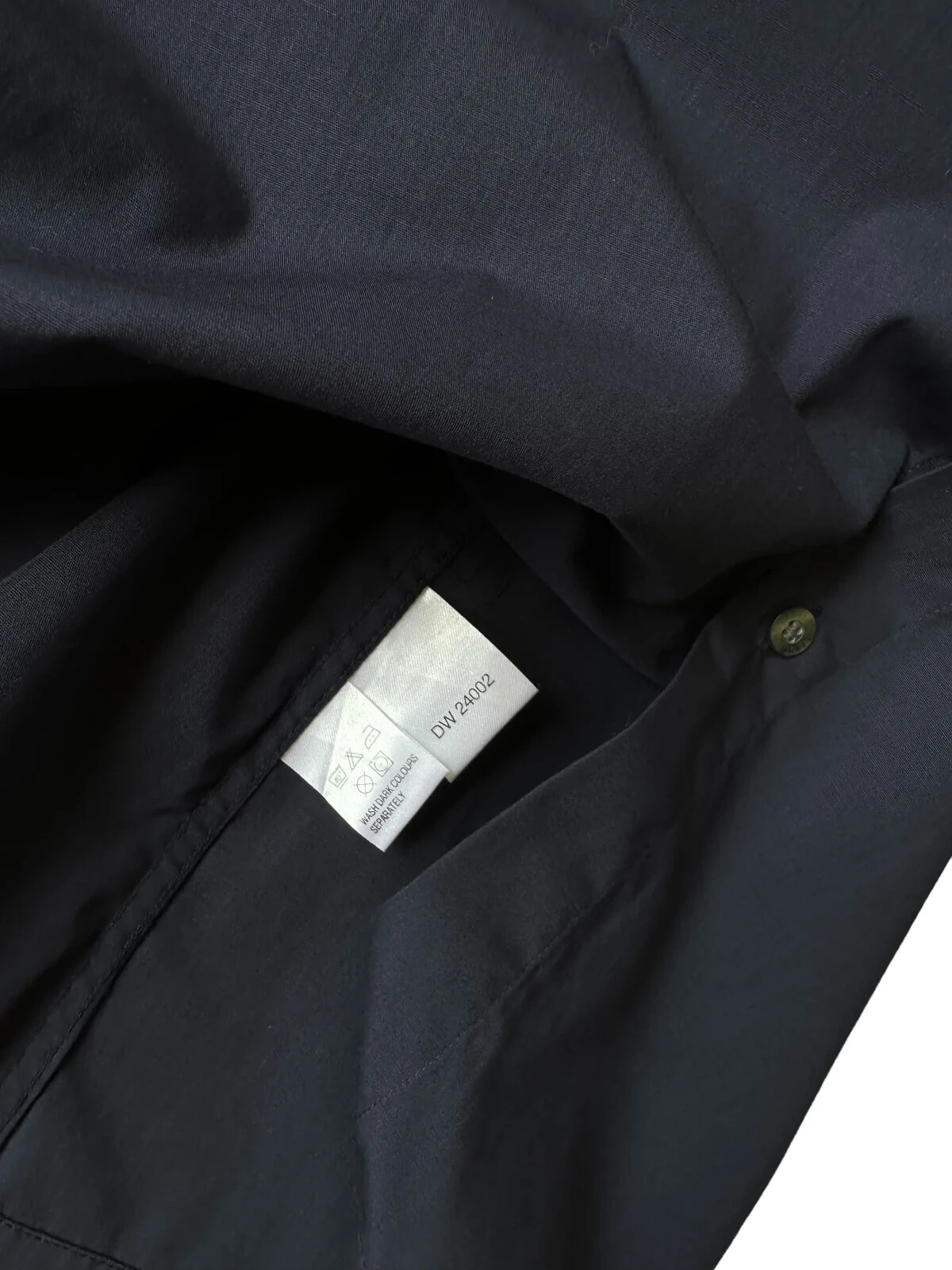 SAINT LAURENT Camicia vintage YSL con tasca sul petto piccolo logo (L)