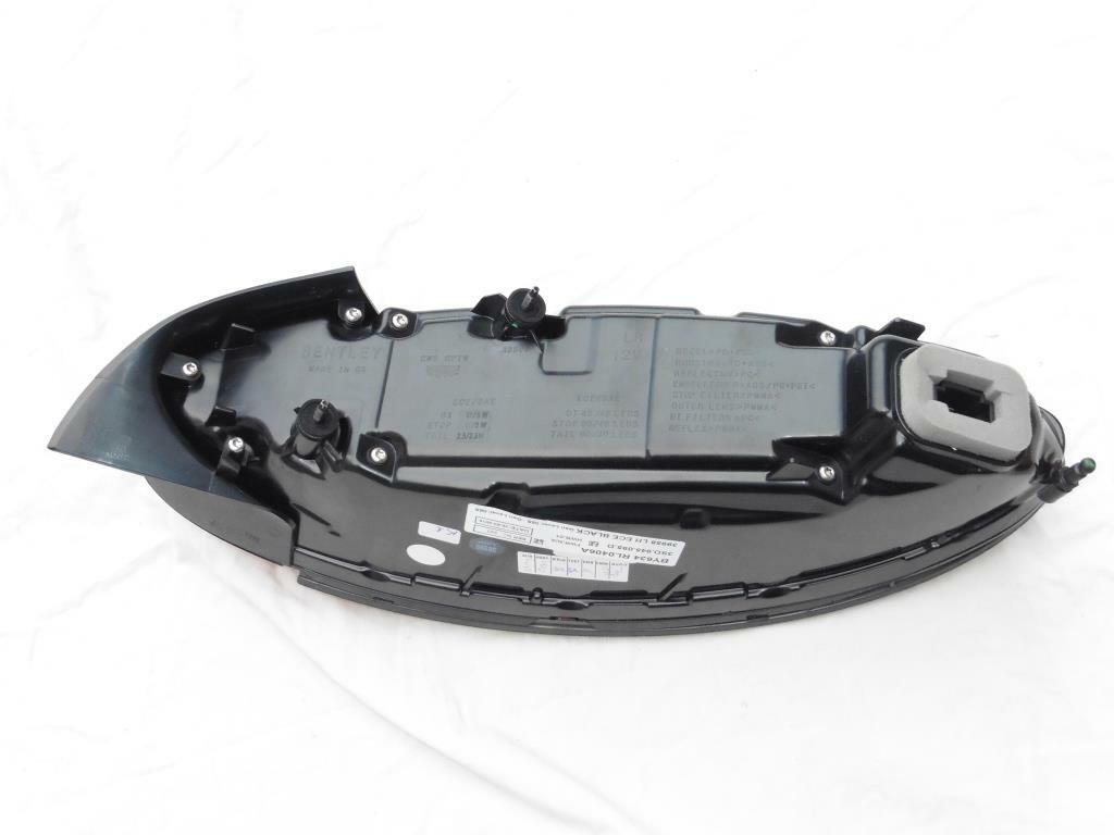20 -21 Bentley Continental GT GTC BY634 Rear Left Taillight Black 3SD945095D OEM