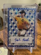 2022 Leaf Perfect Game - Josh Knoth - Prospect RC Auto #1/1 Proof 🔥📈 Brewers