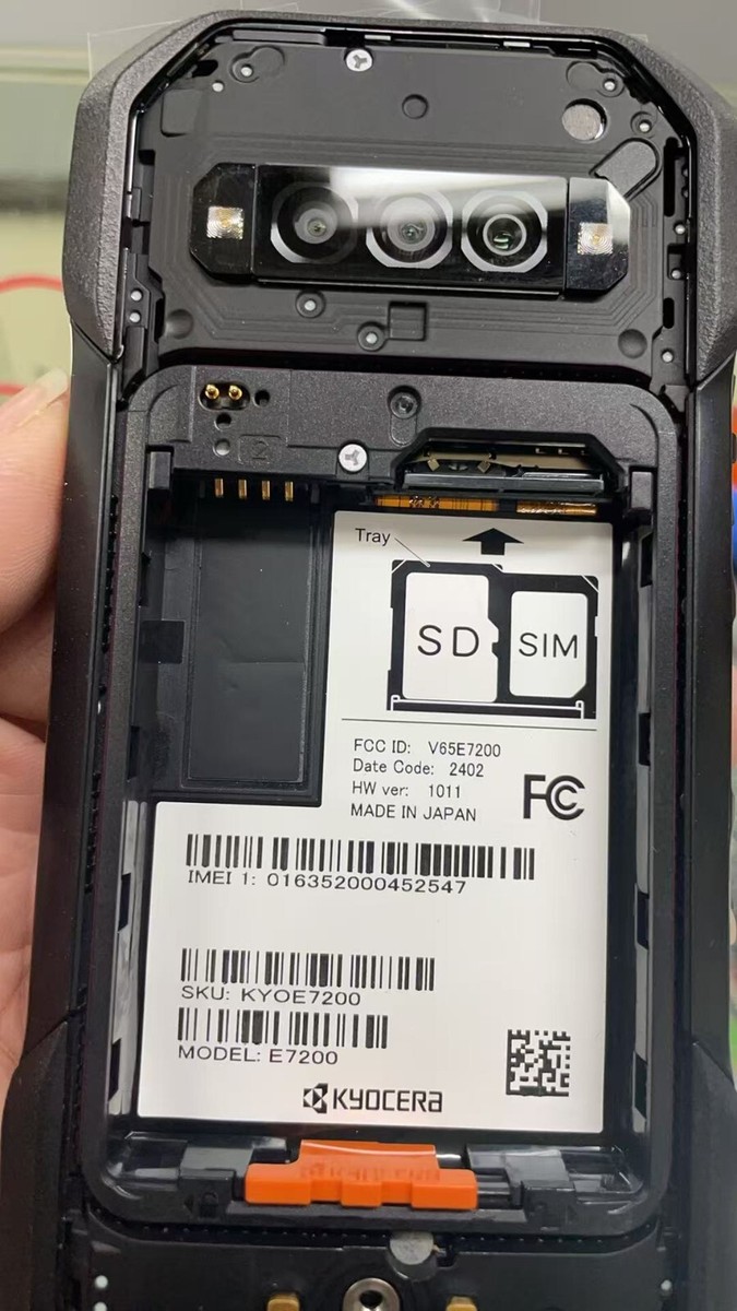 GOOD KYOCERA DuraForce PRO 3 E7200 Verizon GSM 128GB Black 5G