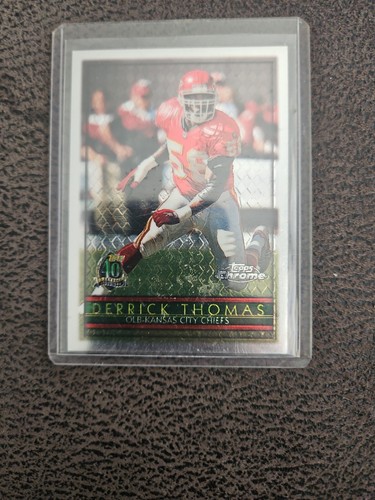 Derrick Thomas #69 1996 Topps Chrome card