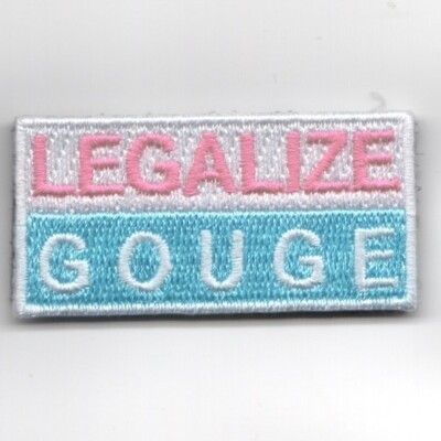 VANCE AIR FORCE BASE LEGALIZE GOUGE FSS  EMBROIDERED HOOK & LOOP  PATCH