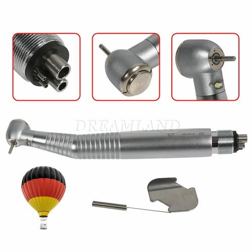 Dental Turbina Fiber Optic Handpiece LED E-generator High Speed Fit KaVo 4Hole - Imagen 2 de 10