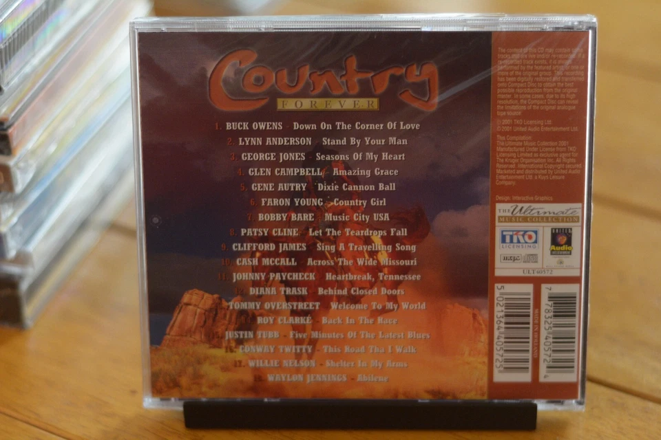 VARIOUS "COUNTRY FOREVER" CD [NEW SEALED] [183] Foto 2 de 4