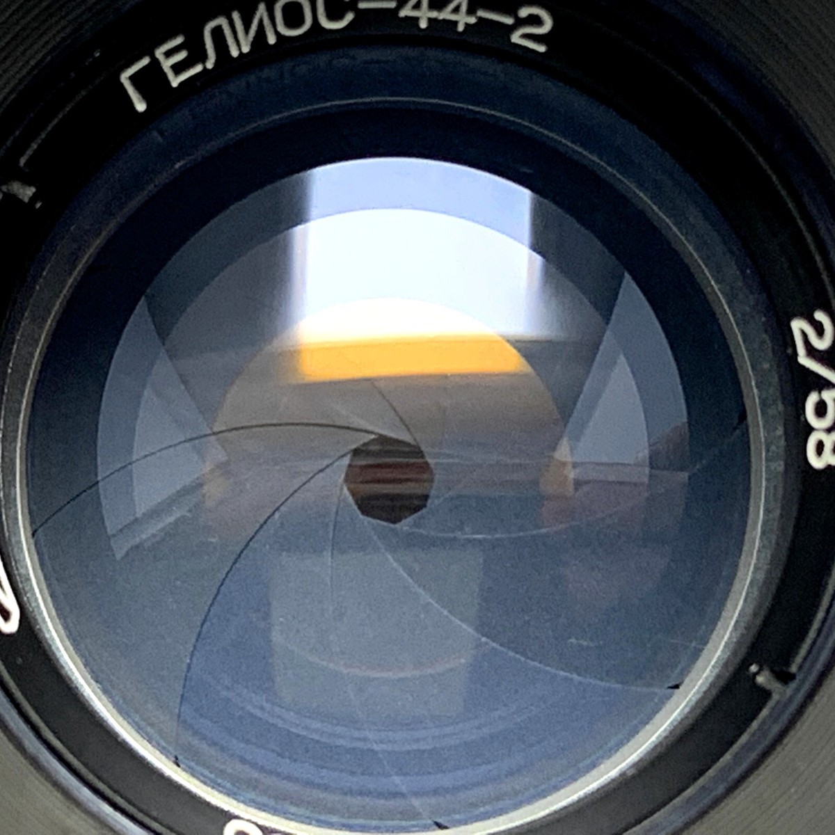 HELIOS 44-2 f2/58mm M42 - MMZ logo (BelOMO) - Made in former