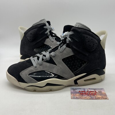 Size 11 Air Jordan Retro Tech Chrome W Black Grey Suede