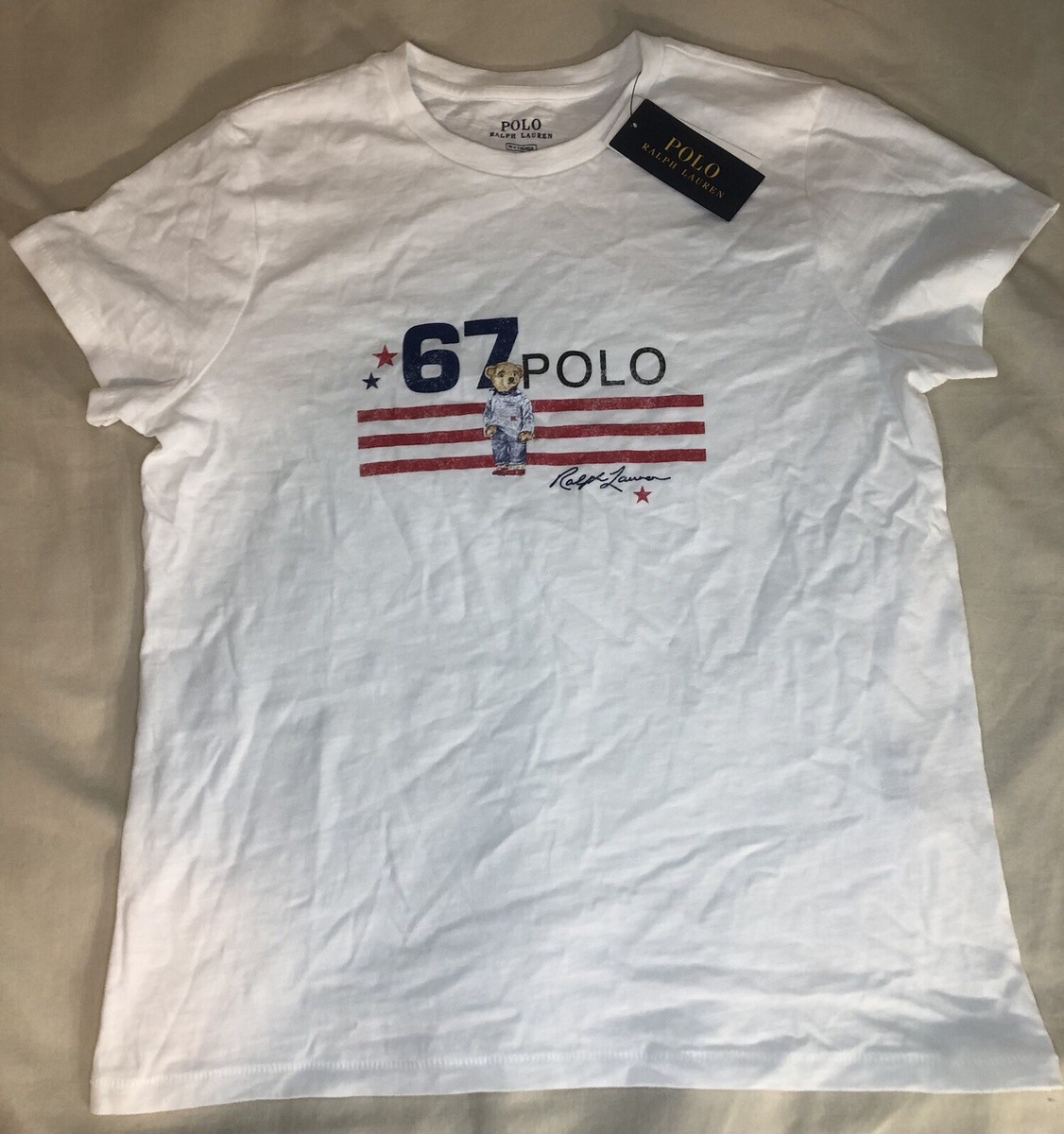 Polo Bear Tシャツ 1967年 Mサイズ Polo Bear Tシャツ 1967年 Mサイズ