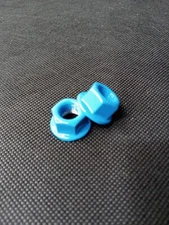 Bmx Axle Nuts 26 TPI for 3/8" Axles Maui Blue Old School Bmx Set of 4