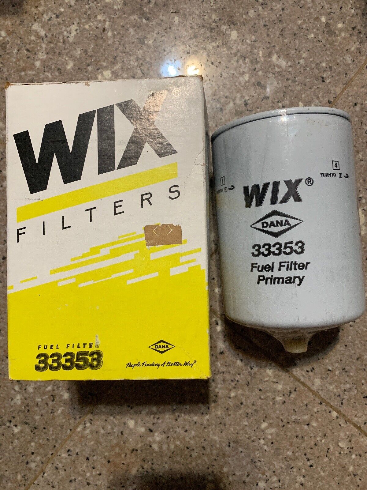 New 33353 Wix Spin-On Fuel Filter