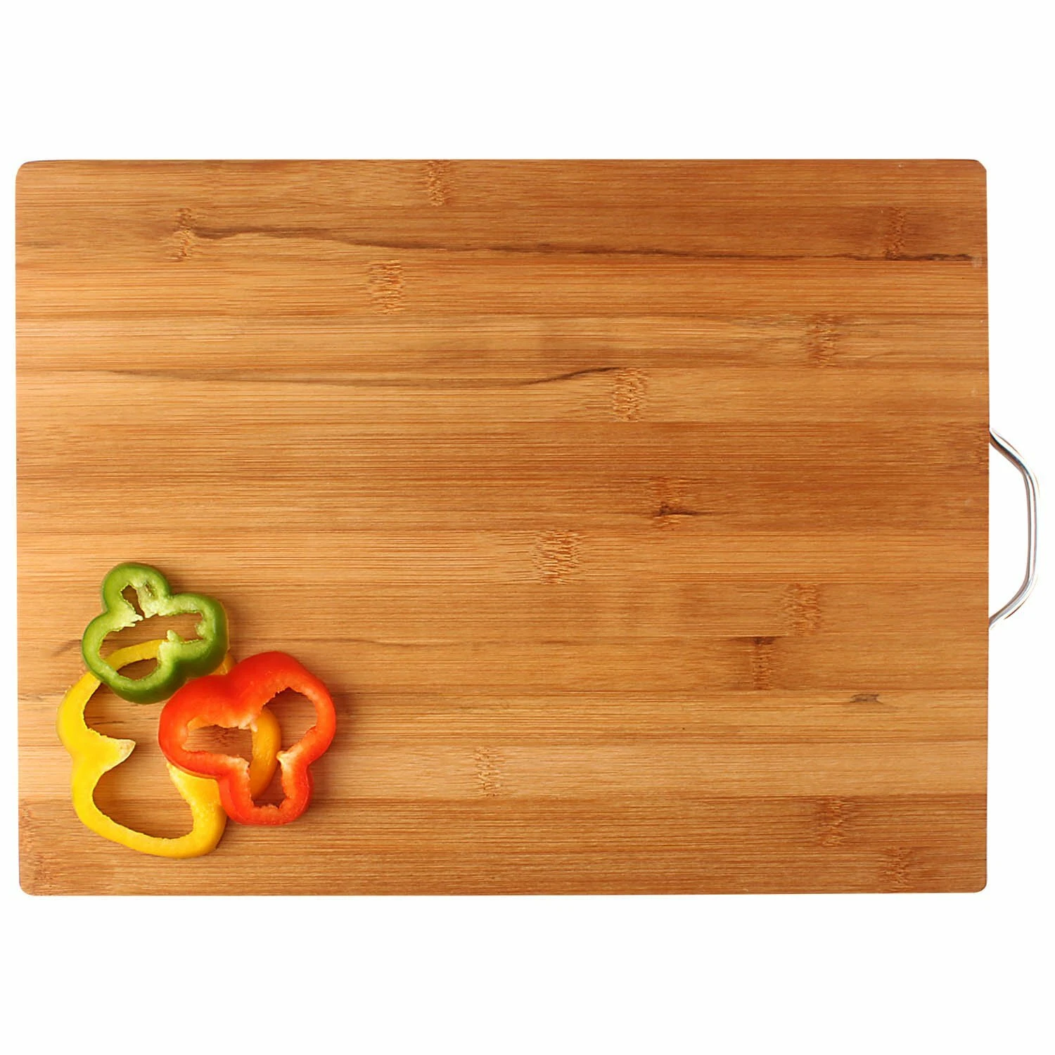 Bamboo Chopping Board with Handle -Extra Large - 40 x 30 x 1.8 cm