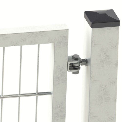 Doppelstabmattenzaun Zauntor 1-flg b=1000mm passend zu Doppel-Stab Matten Zaun - Bild 8 von 15