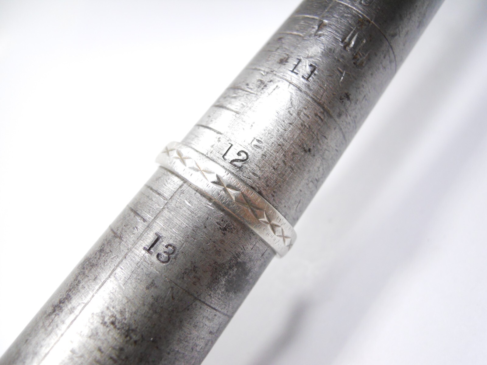 VINTAGE XXX PATTERN STACKABLE DESIGNERS STERLING … - image 3