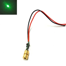 Green 515nm 520nm Mini Dot 5mw Laser Diode Module for Aiming positioning