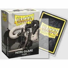 Dragon Shield Matte Non-Glare Clear Standard Size Sleeves 100 count 