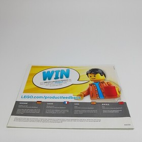 Manual For Lego Minecraft (21123) Manual Only