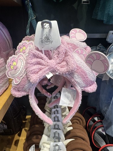 Disney Parks x Loungefly Alice in Wonderland Chesire Cat Adult Ear Headband NWT - Picture 10 of 14