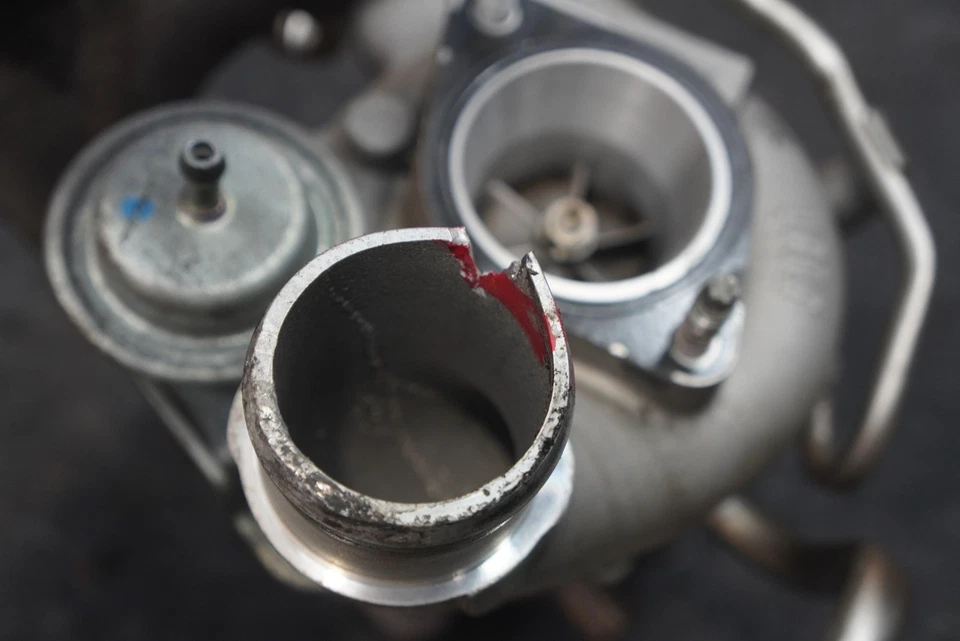 Right Engine Turbo Turbocharger 3.8L 14411JF10A OEM Nissan GT-R 2009-11 *Note* - Image 3 of 4