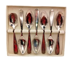 Grapefruit Spoon Set Sugar Sheffield England Silver Plate Eales