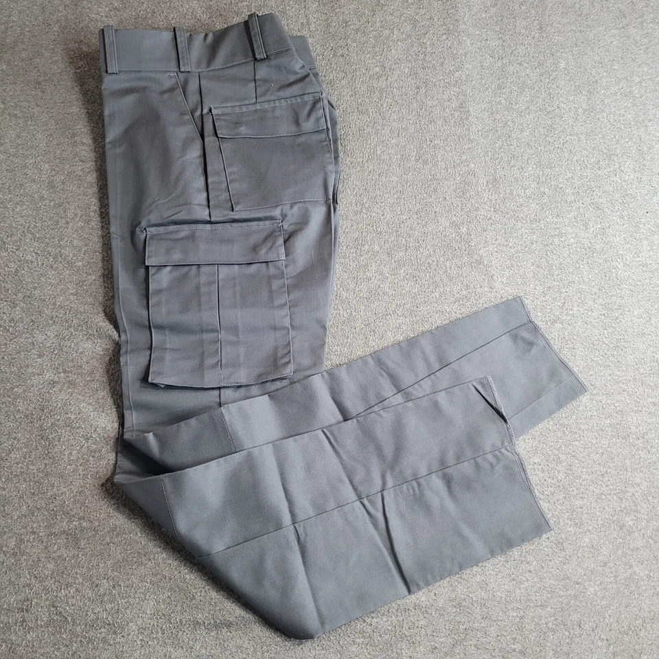 Pantalones Pro-Tuff EMS Werner Works Medidas Talla 32 EMS109 Gris 6 Bolsillos Sin Dobladillo Foto 2 de 4