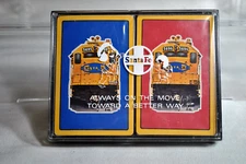 Santa Fe Railroad Diesel locomotive Playing Cards 2 Complete Deck Factory Sealed