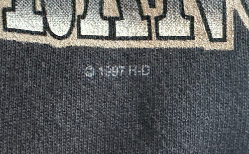 Harley Davidson Dudley Perkins Co. San Francisco 1997 Vtg Sweatshirt Size 3XL - Picture 13 of 13