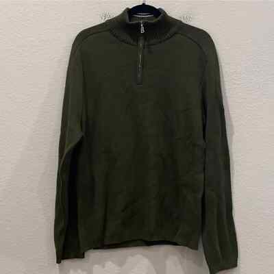 Bogner 1/4 Zip Pullover Sweater Wool Blend Men Size 42/Large