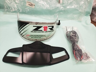 Z1R Solaris Helmet Electric Dual Pane Shield -Clear #0130-0664