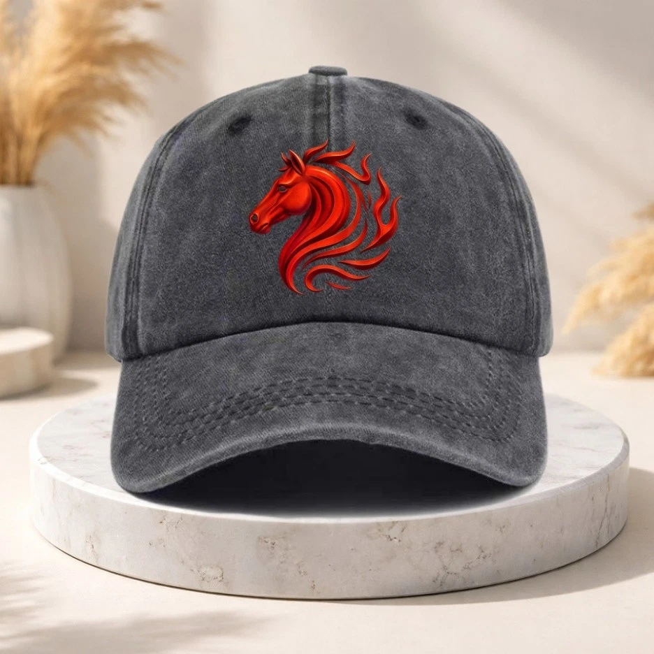 Horse Baseball Cap In Men's Hats for sale | eBay
