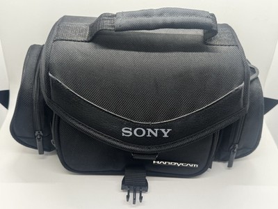 Sony Camera Camcorders Bag Genuine OEM Black Case for Sony Handycam LCS-VA30