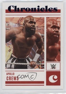 2023 Panini Chronicles WWE Blue 10/99 Apollo Crews #3 7gk