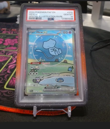 PSA 10 Mew ex 232/091 SV: Paldean Fates Holo