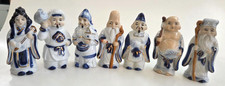 Vintage SEVEN HAPPY GODS By Seto Ceramics Co. NO BOX, JAPAN