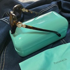 TIFFANY Sunglasses Full Rim Pre-Owned Authentic Designer Italy Full Rim