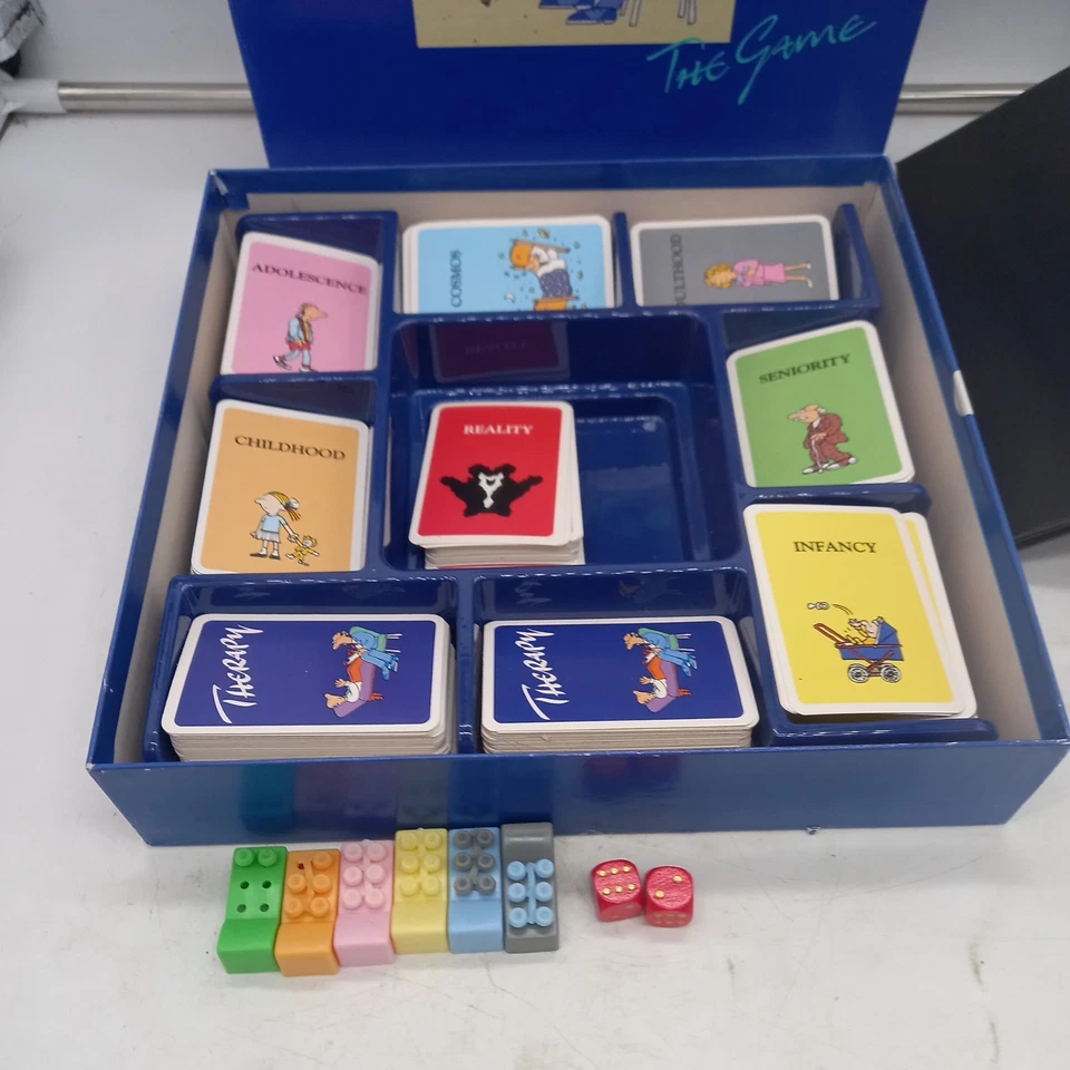 Therapy The Game MB Games Vintage Board Game 1988 No Instructions - Image 2 of 4