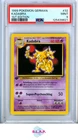 KADABRA POKEMON BASE SET 1ST EDITION GERMAN 32 1999 PSA 9